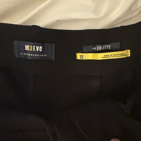 Anthropologie the Colette Black pant - Picture 3 of 4